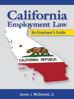 cover image of California Employment Law